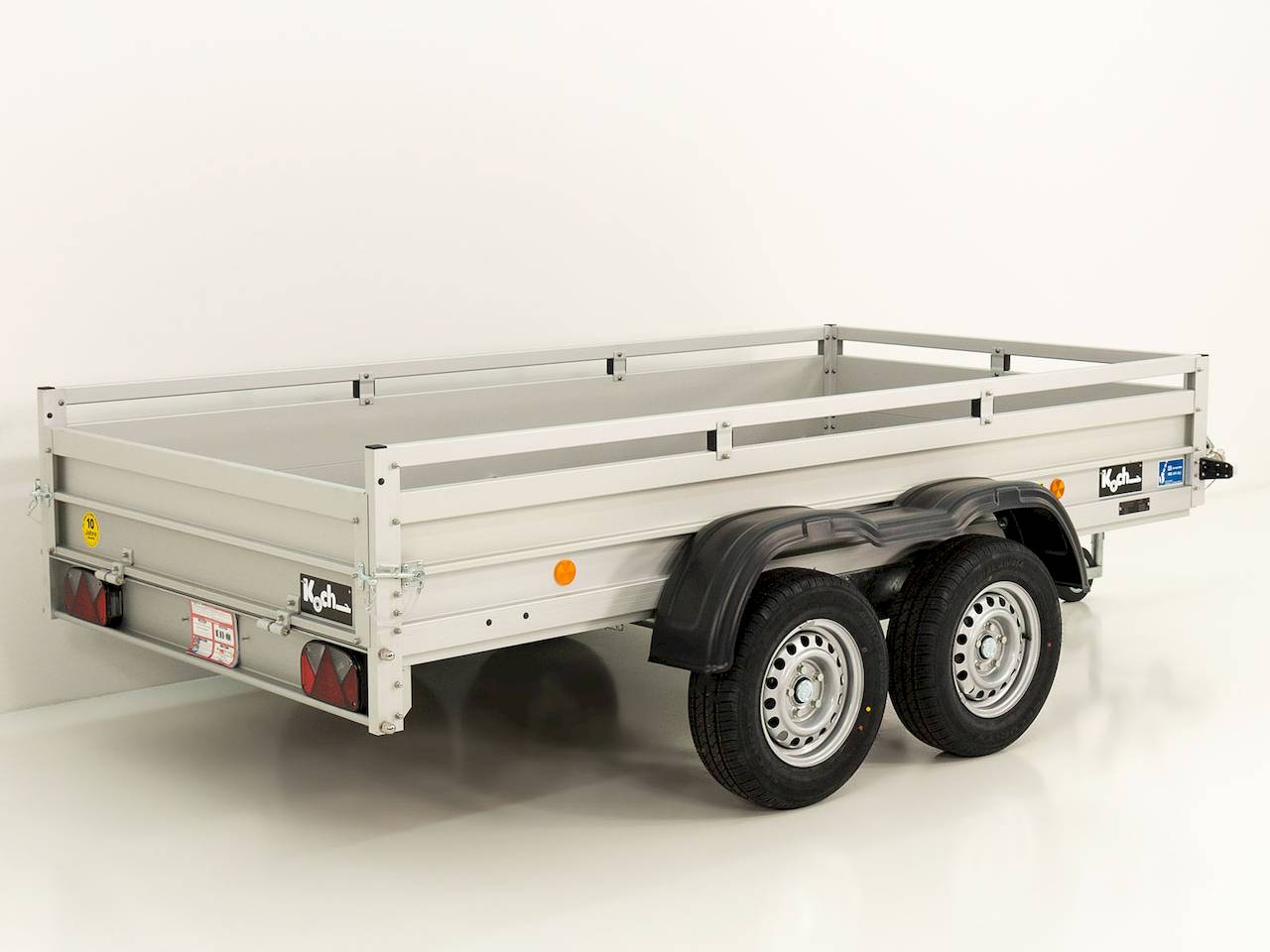 KOCH-ANHÄNGER 7,20 300X150X45CM 2000KG TIEFLADER