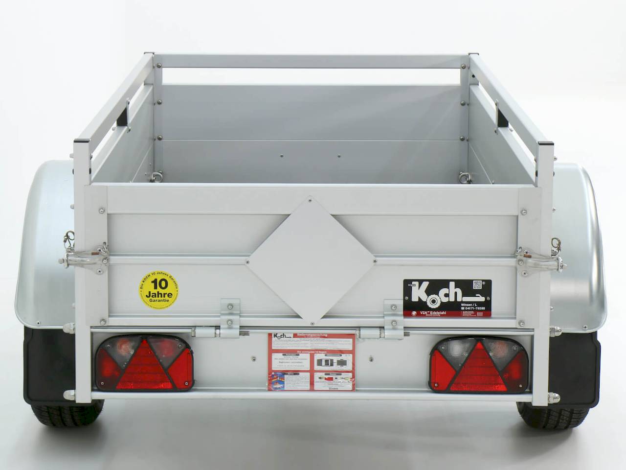 KOCH-ANHÄNGER B1000 | ALUBODEN 205X105X45CM 1000KG TIEFLADER