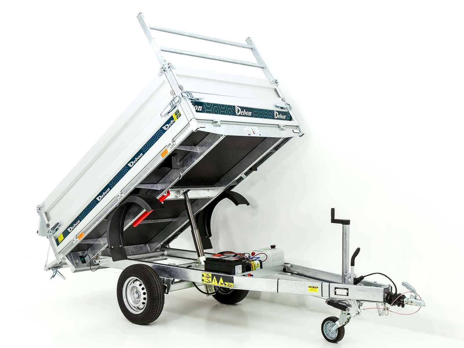 Debon Heckkipper 150x250cm 1,3t|E-Pumpe|BWA