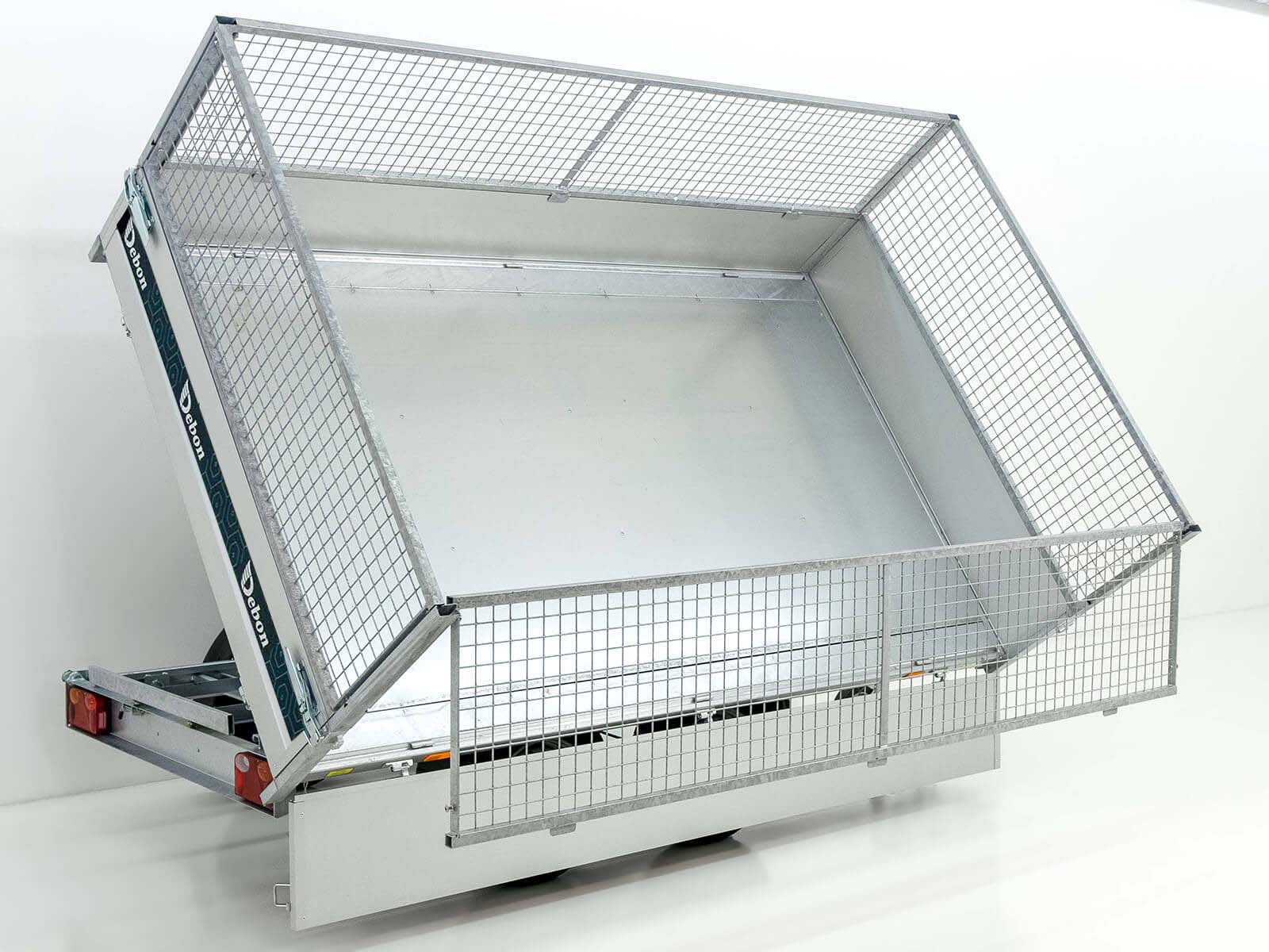 Debon Dreiseitenkipper 180×306 2,6t|E-Pumpe|Gitter – Bild 2