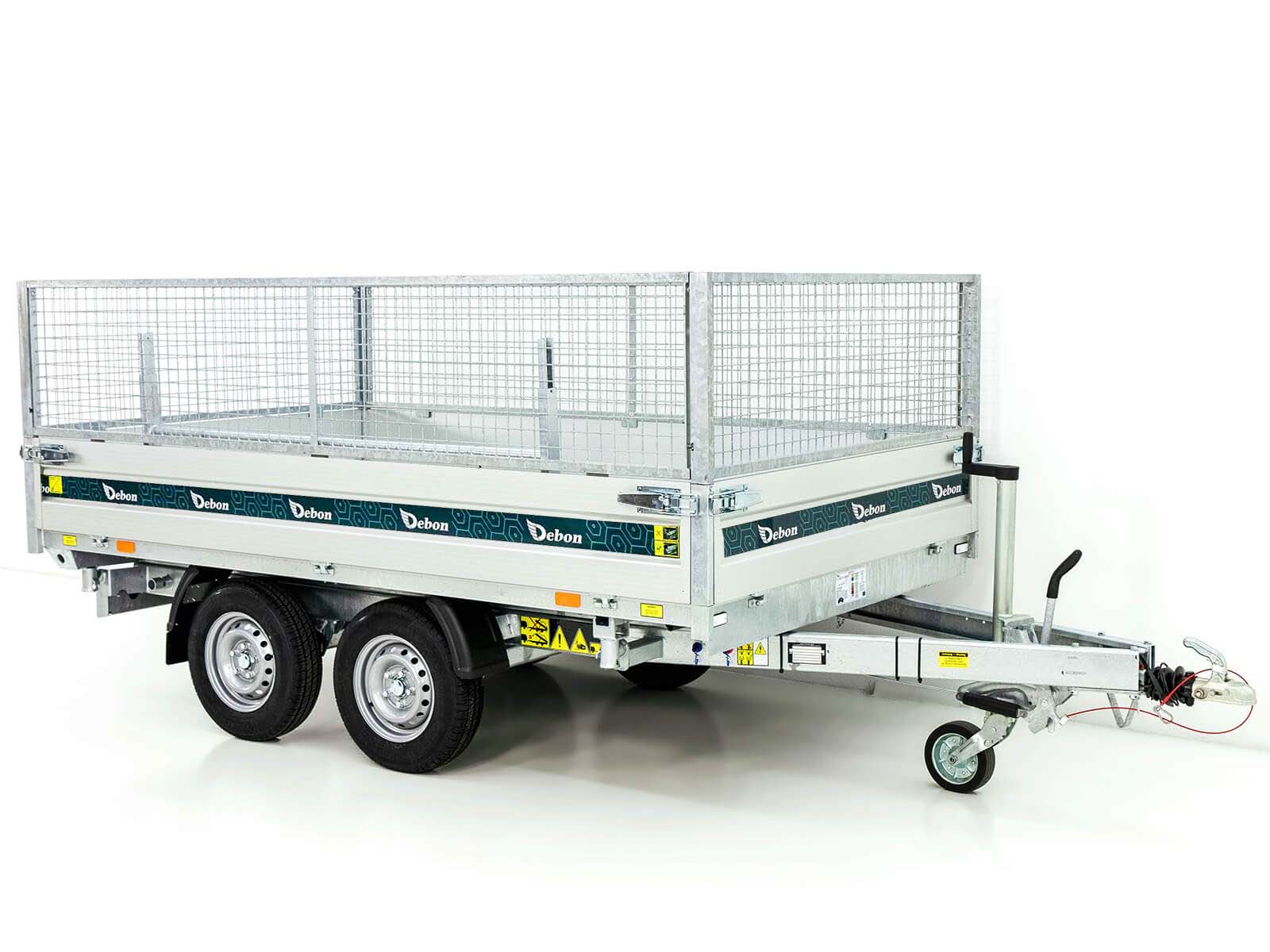 Debon Dreiseitenkipper 180×306 2,6t|E-Pumpe|Gitter – Bild 5