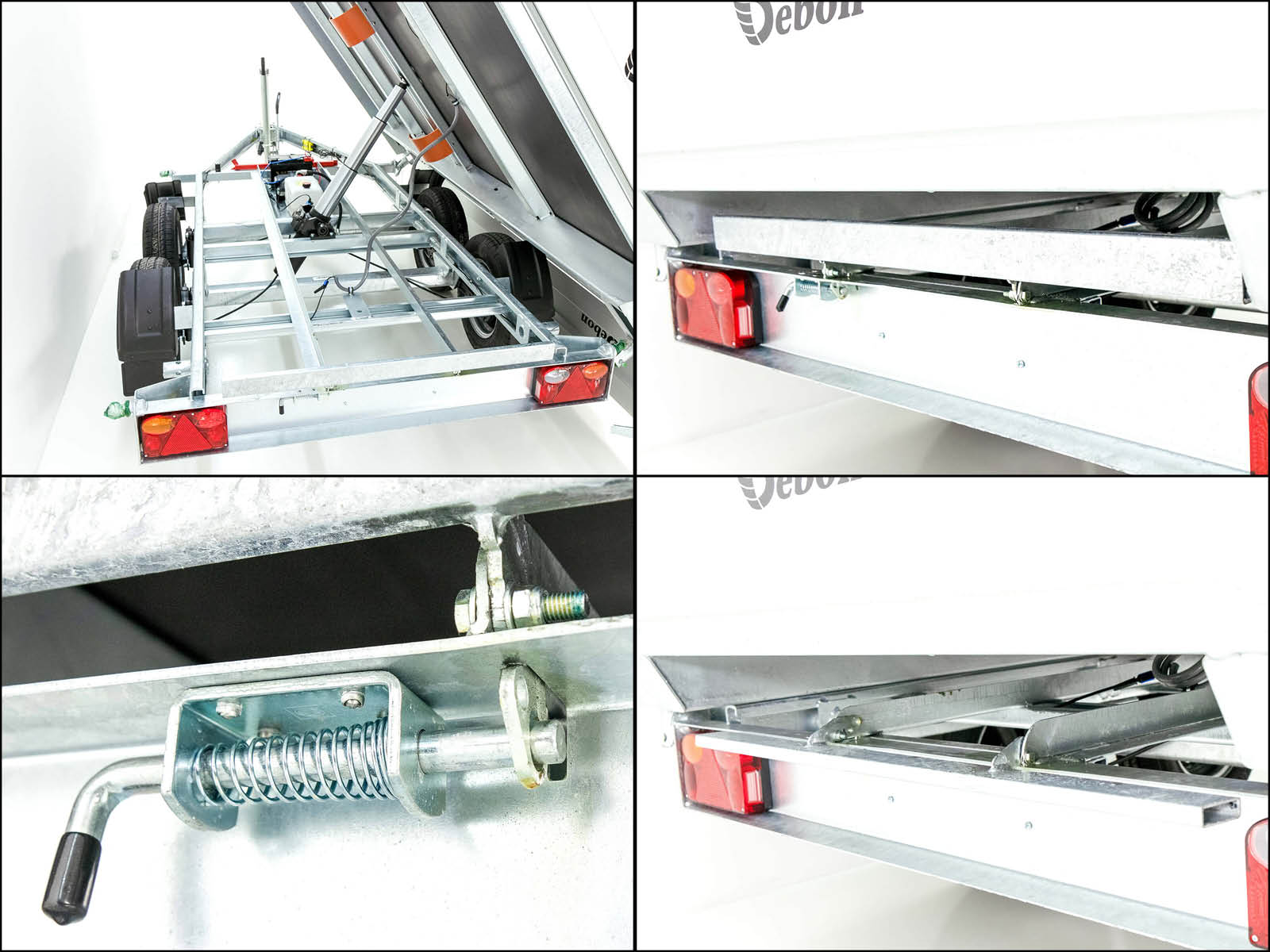 Debon Dreiseitenkipper 180×306 2,6t|E-Pumpe|Gitter – Bild 9