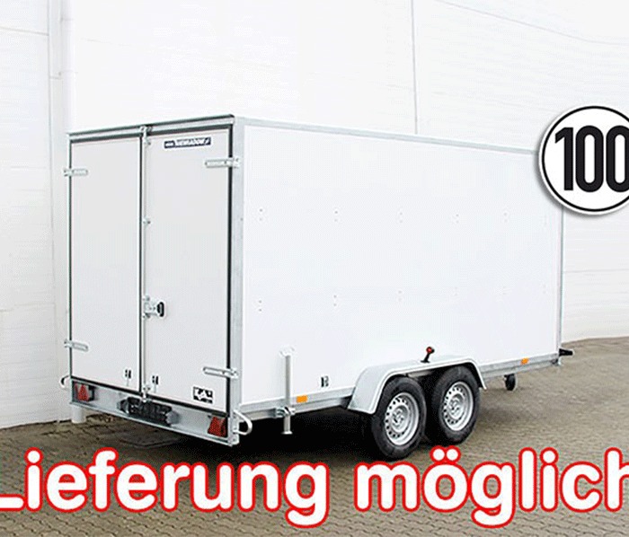 Kofferanhänger BK Höhe:190cm 2,7t|100km/h