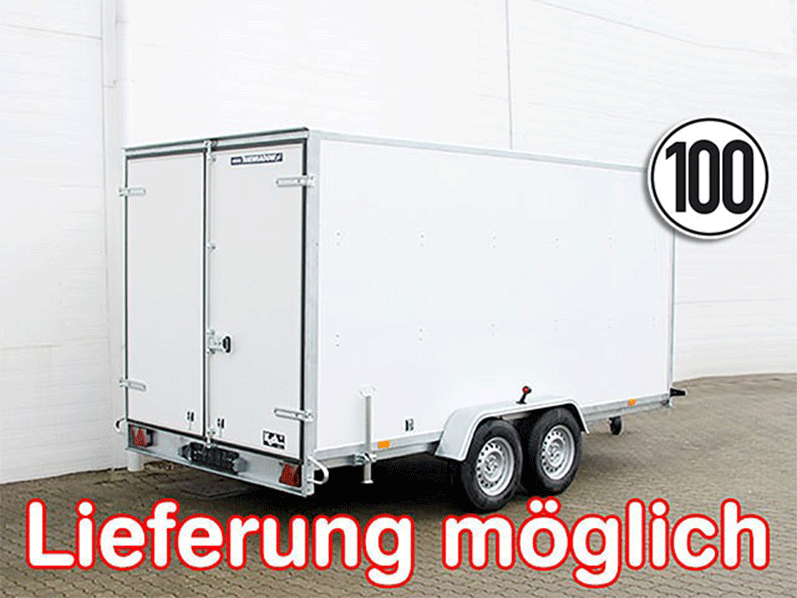 Kofferanhänger BK Höhe:190cm 2,7t|100km/h|Seitentür