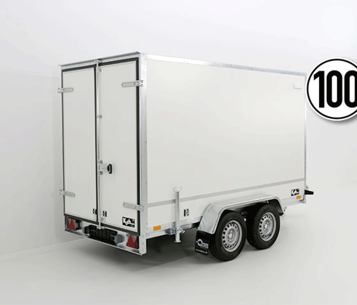 Kofferanhänger BK 146x357cm Höhe:210cm Sonderhöhe 2,7t