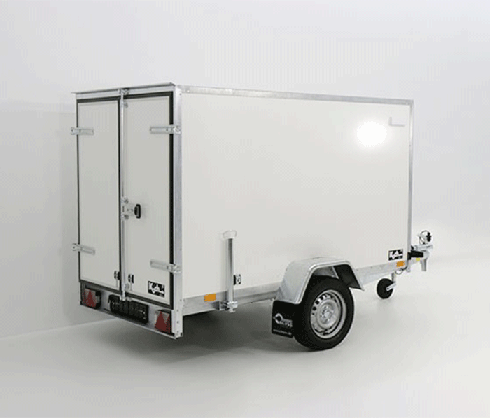 Kofferanhänger BK 750kg ungebremst Höhe:150cm