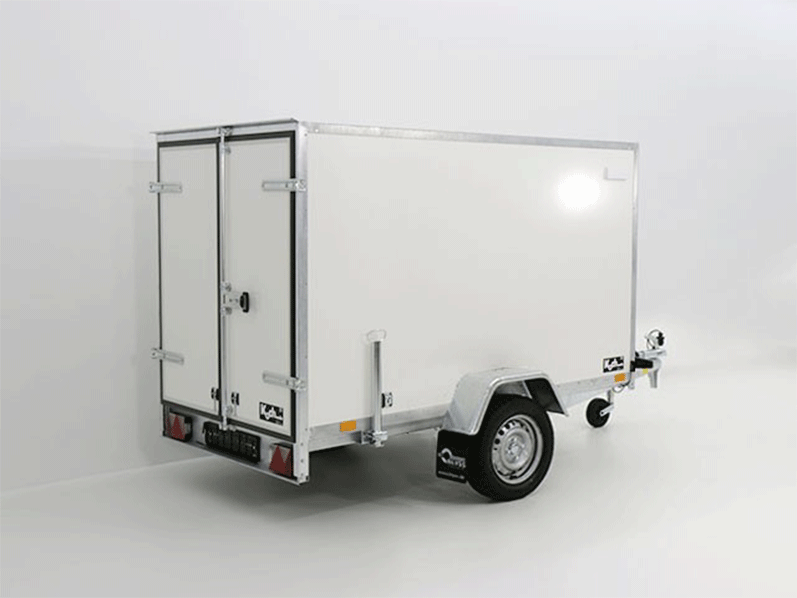 Kofferanhänger BK 750kg ungebremst Höhe:150cm