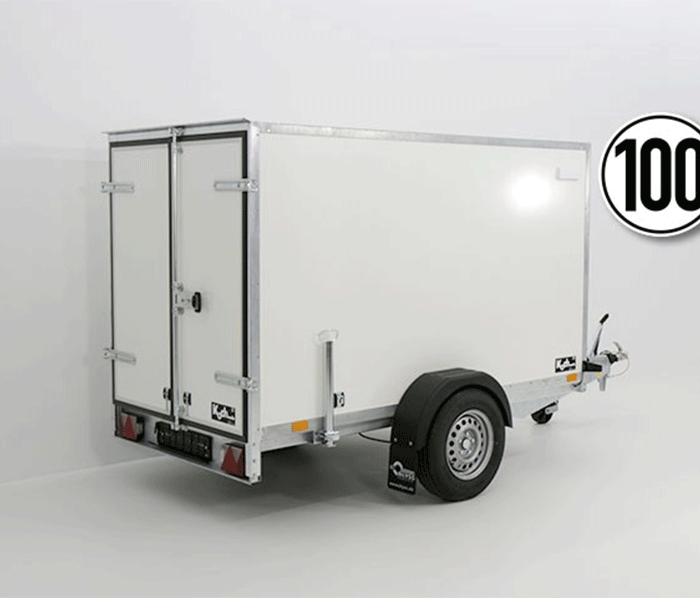 Kofferanhänger BK 130x264cm Höhe:150cm 1,3t