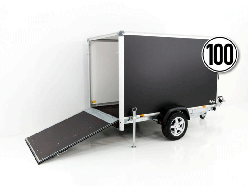 Variant Kofferanhänger Black Edition H:157 1,3t|Klappe