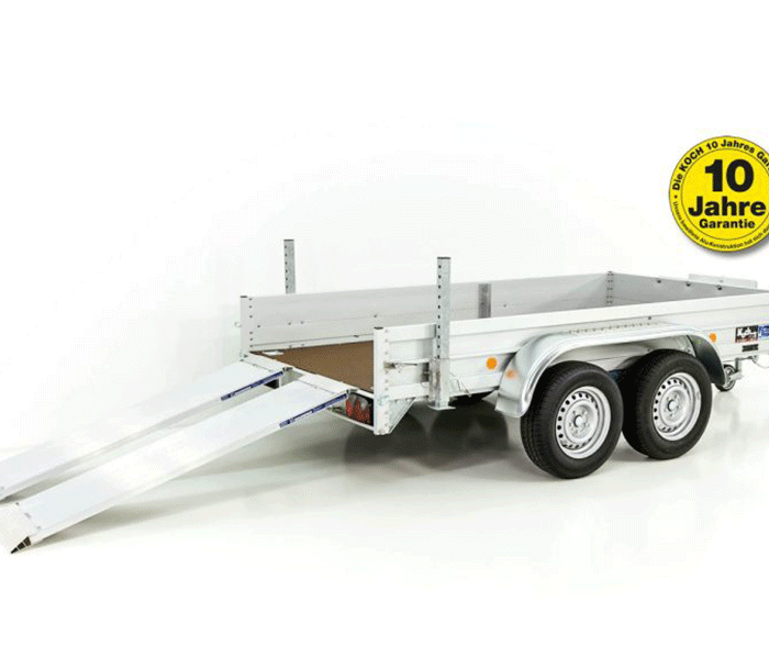 Koch Tandemanhänger Bagger 150x300cm 2600kg|Typ 7.26