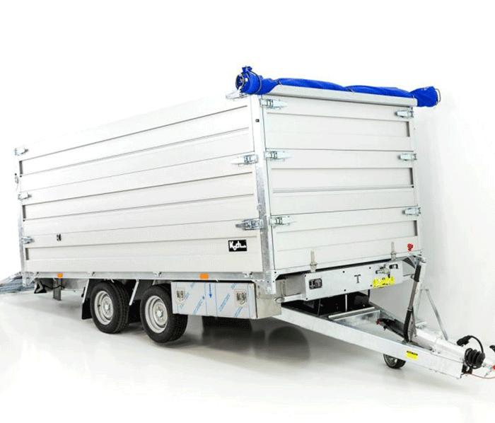 Twintrailer Multi-Heckkipper TT35-35 3,5t |Tandem