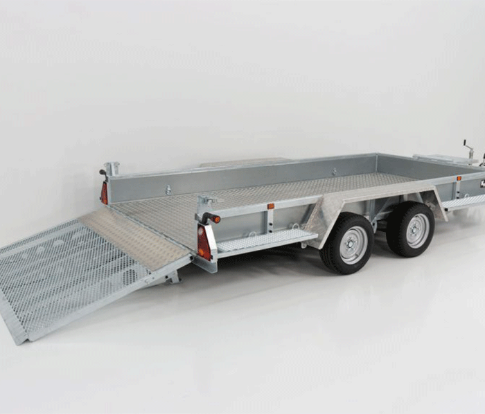 Variant Baumaschinenanhänger Maxi Load 180×400 3,5t|Rampe|Aluboden