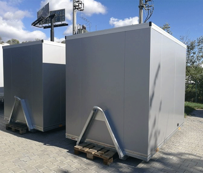 Vezeko Sandwichkoffer Aufbau 260x176x200cm für KONOS|Hakengerät