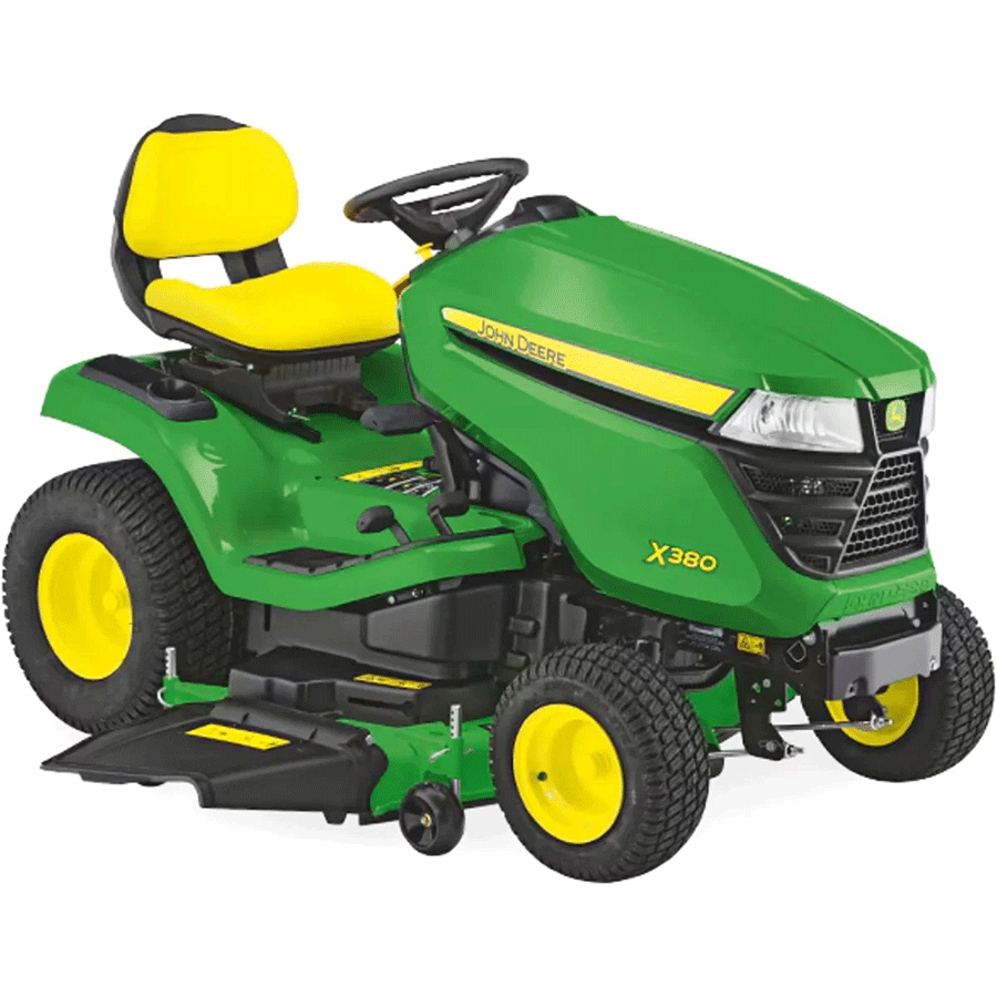 John Deere Rasentraktor X380 ohne Mähwerk - Modell 2025
