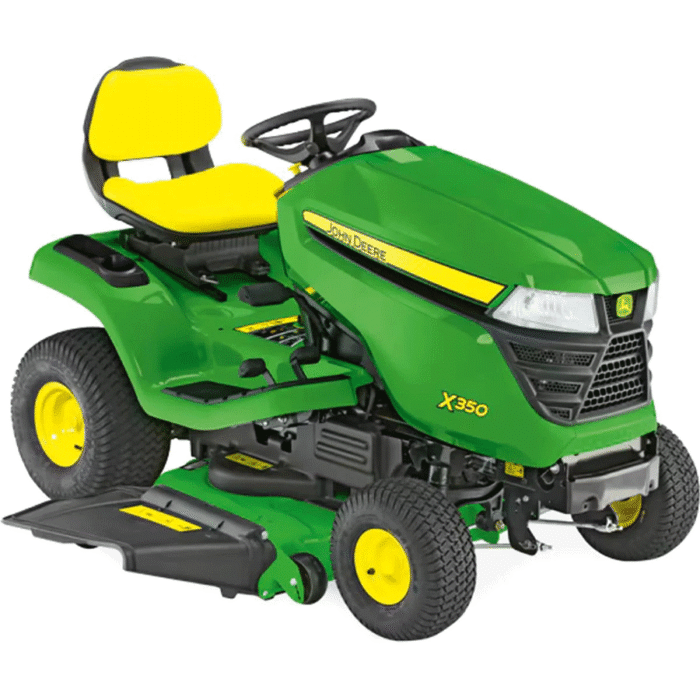 John Deere Rasentraktor X350 ohne Mähwerk - Modell 2025