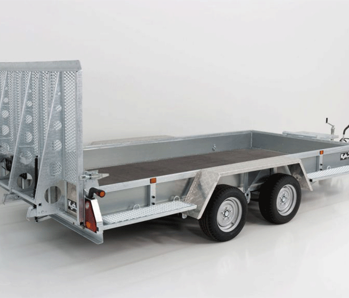 Variant Baumaschinenanhänger Maxi Load 180×400 3,5t|Rampe|Holzboden